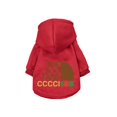 thumbnail image 1 of Letras invierno mascota perro sudaderas con capucha algodón cálido perro ropa para mascotas pequeñas medianas trajes lindo primavera perros abrigos chaqueta Yorkshire Tan Jianjun unisex, 1 of 2