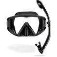 thumbnail image 1 of Kit de máscara y snorkel Cressi Pano 3 Supernova Dry negro, 1 of 8