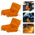 thumbnail image 5 of 1 par de Protector de zapato de soldador, Fundas protectoras de botas de soldador, Protector de zapato de soldadura de cuero de vaca, 5 of 5