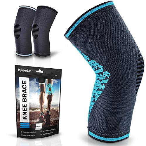 Elastic Sports Neoprene Knee Support Brace Weight Lifting Compression Sleeve 