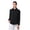 Black, variant on Women's Golf Quarter Zip - UPF 50+ Sun Protection - Arabella in Periwinkle Purple