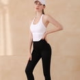 thumbnail image 5 of Sujetador deportivo para mujer, 2 uds., almohadilla extraíble para el pecho, Tops cortos de entrenamiento para Yoga, gimnasio, Fitness, Top Zhivalor BST3006884-2, 5 of 5