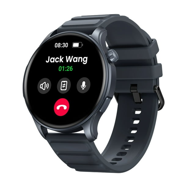 Likrtyny Reloj Pantalla AMOLED Pantalla 1 43 Pulgadas Rastreador Y Estado Físico (gris)