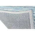thumbnail image 4 of Bashian R129-LBL-2.6X8-HG238 Bashian Greenwich Collection Contemporary Wool & Viscose Hand Tufted Area Rug, Light Blue - 2 ft. 6 in. x 8 ft., 4 of 4