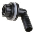 thumbnail image 3 of Pipe Fitting Plastic Water Tank Connector Elbow Adapter for Rain Barrels Aquariums Ponds or Small Water Tanks Black, 3 of 9