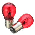 thumbnail image 1 of 2pcs Baw15d Red Brake Stop Tail Light Car Bulb 567 12v 21/5w Turn Signals Warning Lights Compatible With Gm/ford/saab, 1 of 3