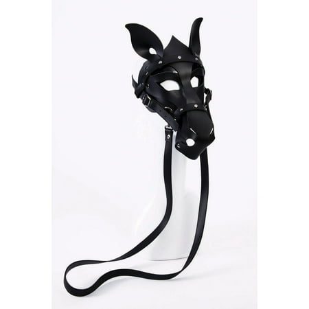Halloween Black Horse Mask