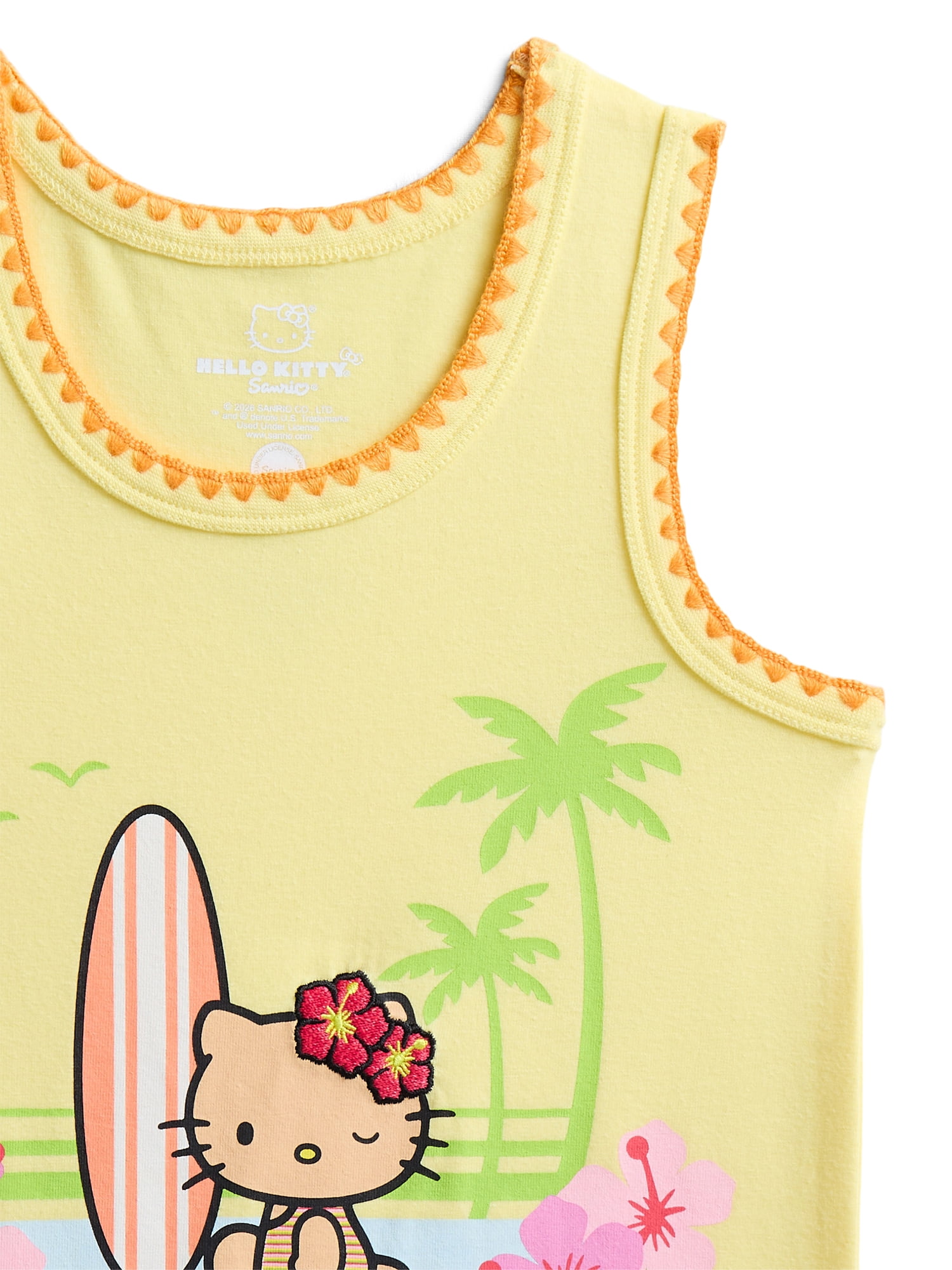 Hello Kitty and Friends Girls Graphic Tank Top, Sizes XS-2XL