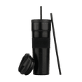 thumbnail image 1 of Vaso Térmico LUCKMAN Acero Inoxidable 700ML Doble Aislamiento Hermético Antigoteo Modelo Alfie Negro, 1 of 5