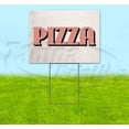 thumbnail image 1 of Pizza (18" x 24") Yard Sign, Includes Metal Step Stake, 1 of 6