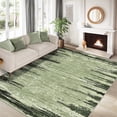 thumbnail image 2 of FairOnly Green 9'x12'Abstract Area Rug for Living Room Modern Non Slip Ultra Thin&Soft Indoor Floor Cover for Bedroom Kitchen Laundry, 2 of 7