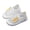 White, variant on Airflow Sock-Style Sneakers- Ultra-Breathable Openwork Design with Flexible Sole for Toddler Indoor/Outdoor Exploration