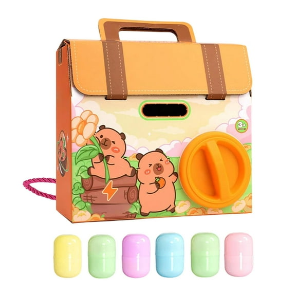 A Diy Surprise Capsule Eggs Fun Toy For Kids Plastic Container With Mini Toys Inside Style A For Party Favors And Gift Giving