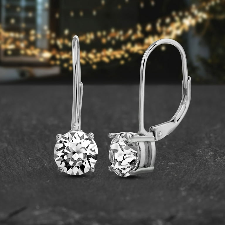 Swarovski deals leverback earrings