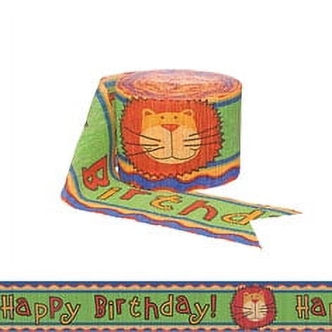 Jungle Animals Streamer 30 ft