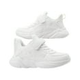 thumbnail image 3 of enyan Sneaker for Boys Wide Little Kids Shoes Slip On Girls Sneakers for Running Athletic Walking(White,3.5), 3 of 7