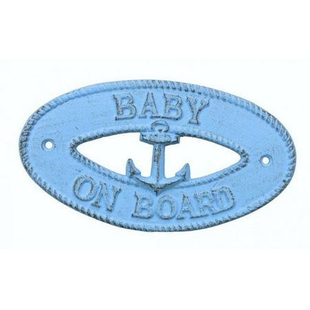 Handcrafted Nautical Decor Baby On Board Sign Wall D Cor Handcrafted Nautical Decor Baby On Board Sign Wall D Cor