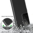 thumbnail image 6 of Samsung Galaxy S21 Ultra (6.8") Phone Case Hybrid Transparent Clear Acrylic Back PC & TPU Protective Bumper Shock-Absorb Cover for Galaxy S21 Ultra [Black], 6 of 9