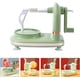 thumbnail image 5 of Pelador de frutas, manivela multifuncional cortador de frutas PP pelador de acero inoxidable adecuado para uso en cocina (verde claro), 5 of 5