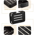 thumbnail image 3 of Soaps Dish,Holder Aluminium Soaps Tray Holder Without Drilling Rectangular Drain Openings for Bathroom Kitchen, 3 of 8