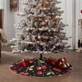 thumbnail image 4 of Sikiie Sweet Red Cherry Nativity Christmas Tree Skirt, Jesus Christian Winter Holiday Tree Mat Decoration(30-48IN)36", 4 of 6