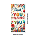 thumbnail image 3 of Educational Theme Thank You Banner Decorative Design Teacher Appreciation Lightweight for School Events Indoor Decoration Classroom Display, 3 of 7