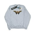 thumbnail image 1 of DC Comics Womens Justice League Movie Wonder Woman Emblem Sweatshirt, 1 of 5