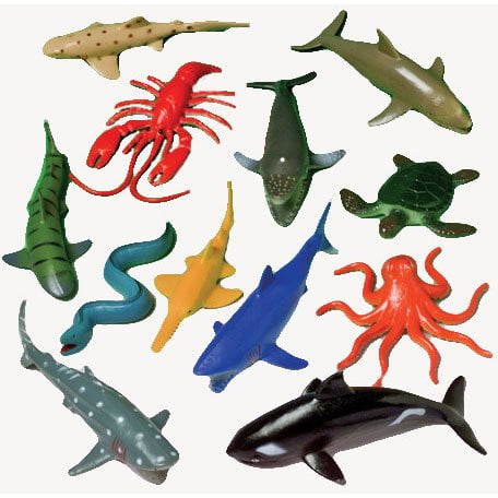 plastic sea animals walmart