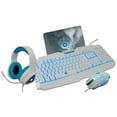thumbnail image 1 of Kit Gamer Vortred Avalanche Teclado Gamer con iluminación LED Mouse Blanco, 1 of 2