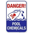 thumbnail image 1 of Pool Chemicals Pool Sign,, 1 of 8