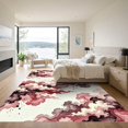 thumbnail image 3 of ODIKA 2'x3' Machine Washable Non-Slip Area Rug, Watercolor Dusty Pink High Traffic Rug, Pink, 1162068, 3 of 7