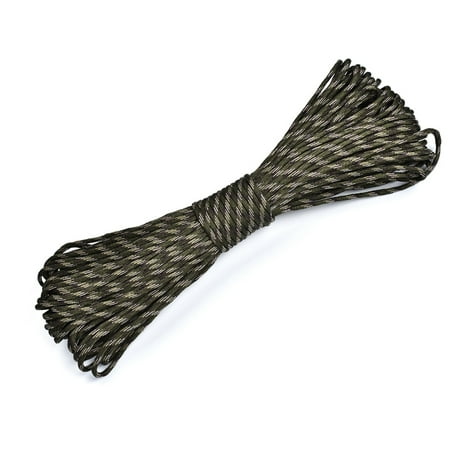 

550Lbs Diameter 4mm 9 Core Braided Nylon Umbrella Rope for Outdoor Camping Clothesline ( Camouflage)