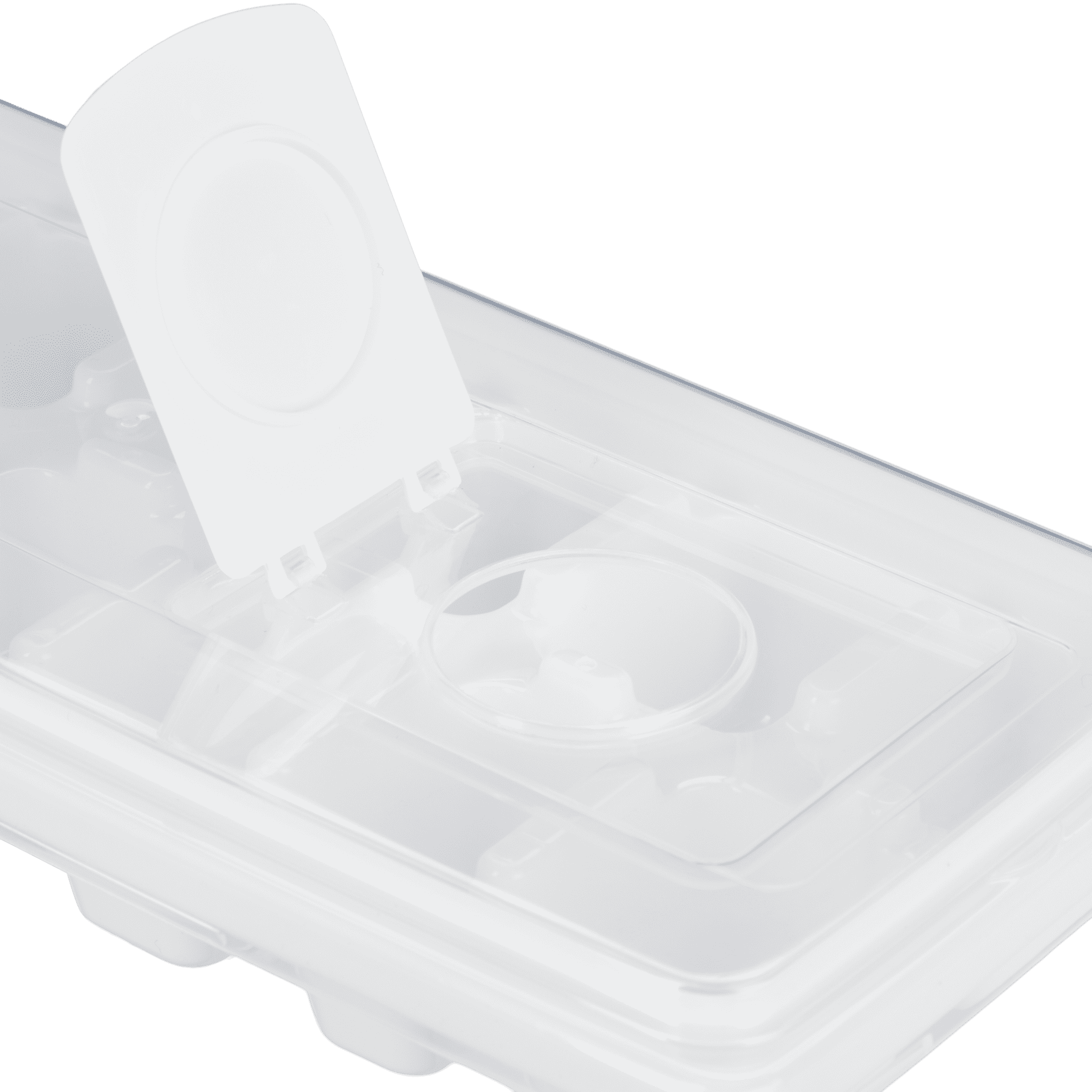 Mainstays Ice Cube Tray with 14 Molds and Removable Lid