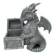 thumbnail image 4 of Estatua de dragón para jardín al libre, figura de animal con luces solares, lámpara de paisaje de regalo, elegante luz solar de dragón para, 4 of 8