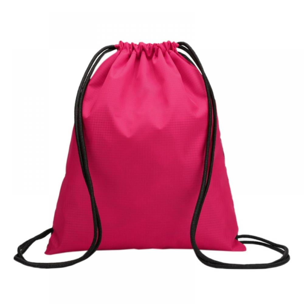 PLULON 30 Pcs Black Drawstring Backpack Bags Bulk String Backpack Cinch Sack Pull Sport Gym Backpack Bags for Yoga Traveling Outdoor Sports 