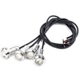 thumbnail image 3 of 4pcs Blue LED Boat Lights Silver Waterproof Underwater for Seadoo GTX WaveRunner Set -, 3 of 4