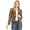 Animal Mocha 2, variant on MOA COLLECTION Floral Casual Suit Jacket, Women's