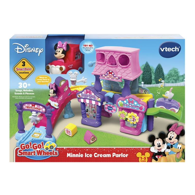 VTech Go Go Smart Wheels Disney Minnie Mouse Ice Cream Parlor