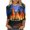Multicolor Shirts 19, variant on Jsaierl Halloween Shirts Women Cute Ghost Graphic Tees Trendy Going Out Round Neck T-Shirts 3/4 Sleeve Holiday Blouse Tops Halloween Costumes,Sizes S-5XL