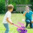 thumbnail image 2 of Pitching Machine Multifunctional Kids Baseball Trainer Outdoor Jug Game for Beginners Backyard Training Sports Set Purple 937G, 2 of 5