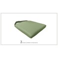 thumbnail image 1 of TK Classics 2 Coussins pour Chaises à Manger en Coriandre, 1 of 1