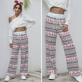 thumbnail image 6 of Women's Ugly Christmas Pajama Pants Long Lounge Bottoms S-3XL, 6 of 8