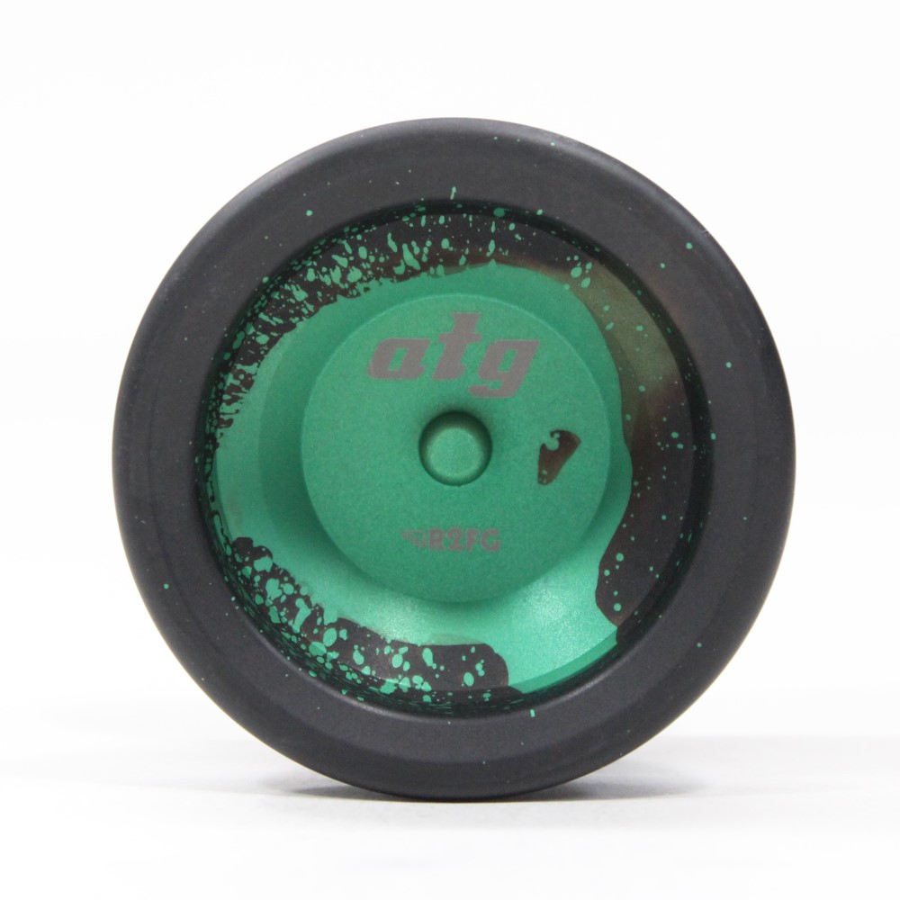 R2FG ATG Anitigorite Yo-Yo - Mono-Metal YoYo (Black Green)