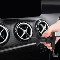 Hemoton 2 Pcs Universal Smartphone Holder For Car Air Vent Car Phone Holder Mount Air Vent Cell Phone Car Mount Rotatable Car Phone Holder Mount Air Vent Clip