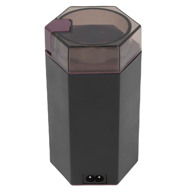 Molinillo De Café Eléctrico, Tapa Transparente 30000RPM Molinillo De Café Eléctrico Versátil ABS De Acero Inoxidable Para El Hogar