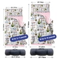 thumbnail image 6 of AOLOA Personalized Toddler Nap Mat for Preschool, Custom Name Kids Nap Mat with Pillow Cover and Nap Blanket, Daycare Nap Mats for Kindergarten, Fishing Theme Rolled Slumber Bags Easy to Carry, 6 of 8