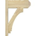 thumbnail image 3 of Ekena Millwork 8"W x 20"D x 28"H Imperial Rough Sawn Craftsman Outlooker, Douglas Fir, 3 of 4