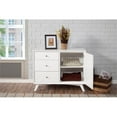 thumbnail image 2 of Alpine Furniture 966-W-14 Flynn Accent Cabinet, White, 2 of 6