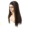 thumbnail image 4 of 22inch Ash Brown Straight viviabella Long Headband Wigs for Black Women Natural Looking Synthetic Wig with Headband Heat Resistant, 4 of 4