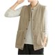 thumbnail image 2 of Xuyuer Women's Spring Fashion Sleeveless Button Down Tops, Lightweight Blouse for Layering, Business Casual Office Wear and Seasonal Wardrobe Transition, 2 of 7